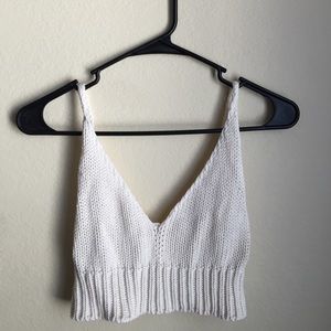 Brandy Melville Crochet Bralette