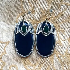 Kendra Scott Peacock Gemstone Earrings