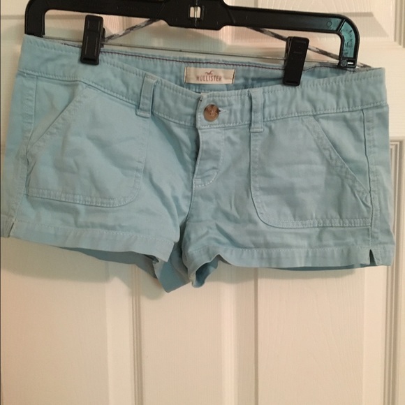 Hollister blue khaki shorts