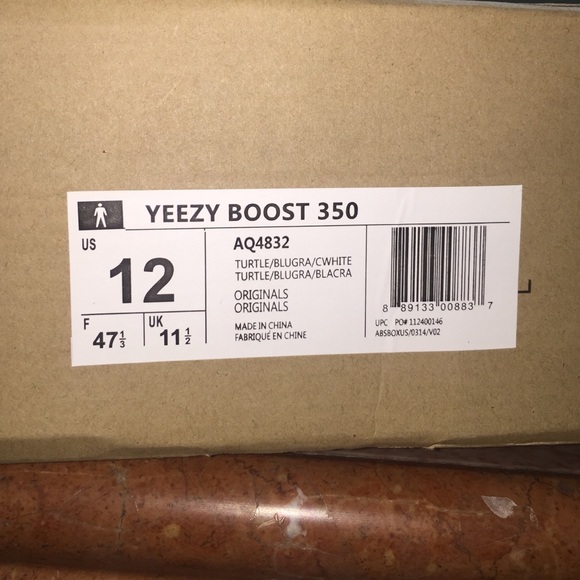 Mens Yeezy Boost 350 Turtle