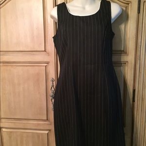 Pin stripes business suit