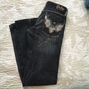 Miss Me Bootcut Jeans little pass 32 for inseam