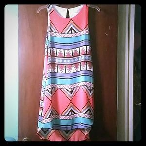 Tribal Print Summer Dress