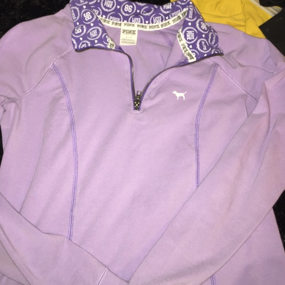Purple Half zip