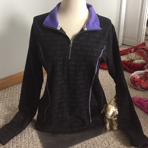 Brand New Pink Yoga Half Zip - Picture 1 of 4