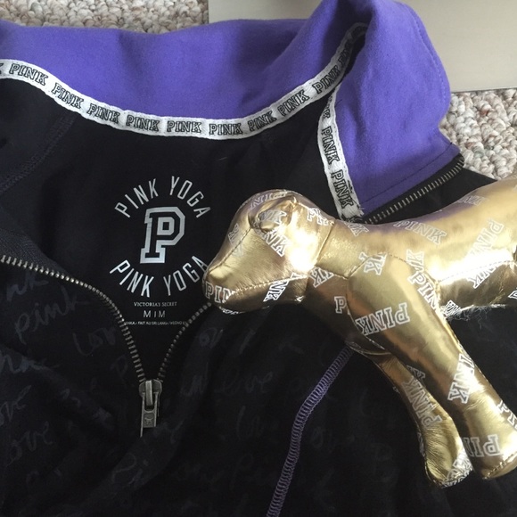 Brand New Pink Yoga Half Zip - Picture 3 of 4