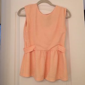 Peplum Tank Top