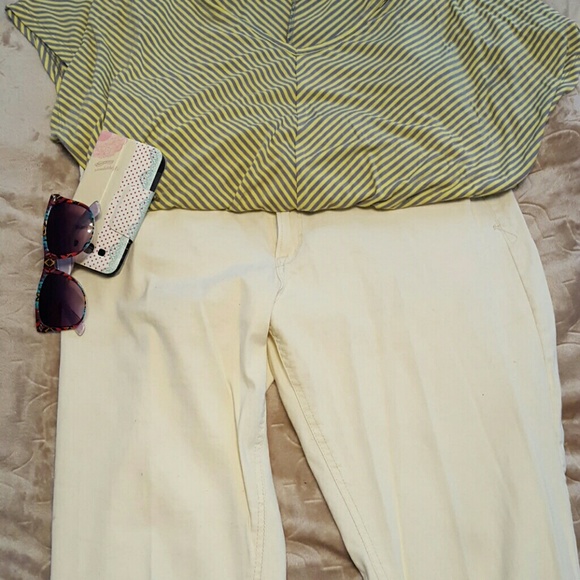 Skinny spring jeans.