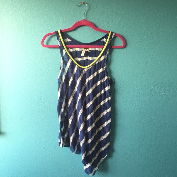 Striped Free People tank