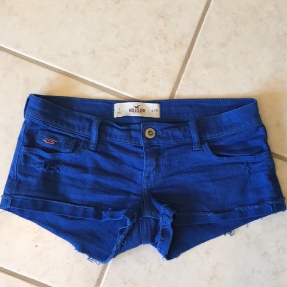 Royal blue HCO Jean shorts