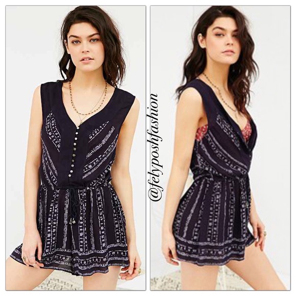 Urban Outfitters Pants - Urban Outfitters Ecote Magdelina Romper