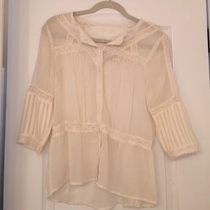 Urban Outfitters Lace Blouse