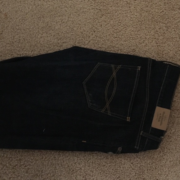 Abercrombie and Fitch super skinny ripped jeans