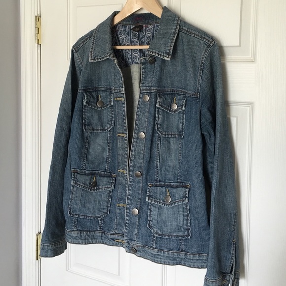4-Pocket Denim Jacket Size 14/16