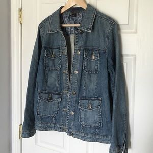 4-Pocket Denim Jacket Size 14/16