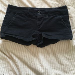 Black shorts