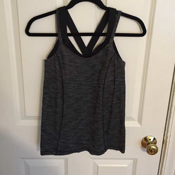 Lululemon Go for the Gold Black Tank Top