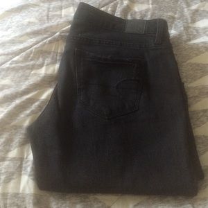 American Eagle Black skinny jeans