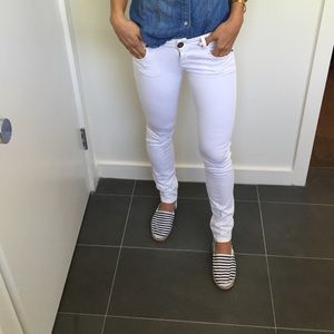 Hudson  white jeans