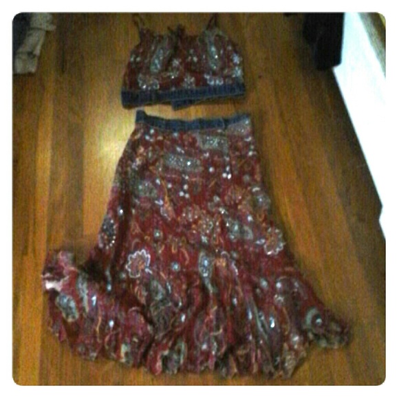 Skirt set- can be sold separately