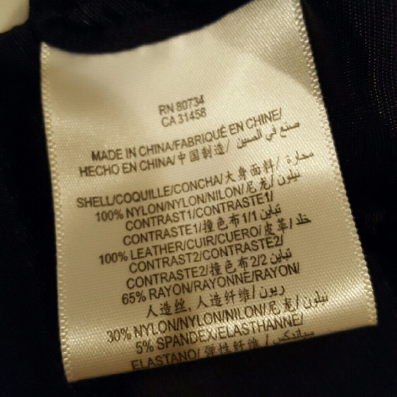 Max Azria Leather Jacket - Picture 3 of 3