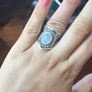 INDIE AND HARPER MOONSTONE RING