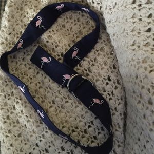 Women's Flamingo belt by Talbots💞🌴🌷