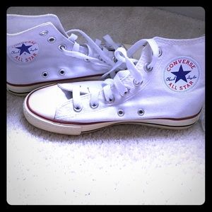 White high top converse!
