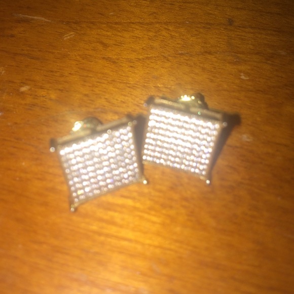 14K Gold Diamond 1CTW Stud Earrings