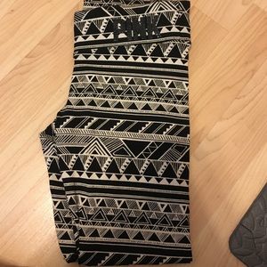 Tribal print Victoria secret yoga leggings