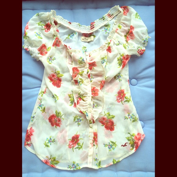 Sunday Morning Cap Sleeve Blouse