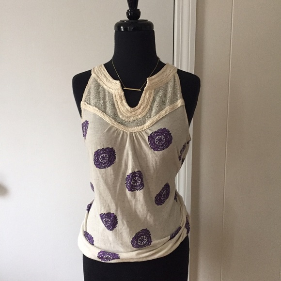 Lucky brand tunic tank top. Never been worn!