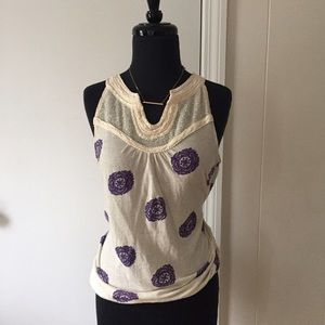 Lucky brand tunic tank top. Never been worn!