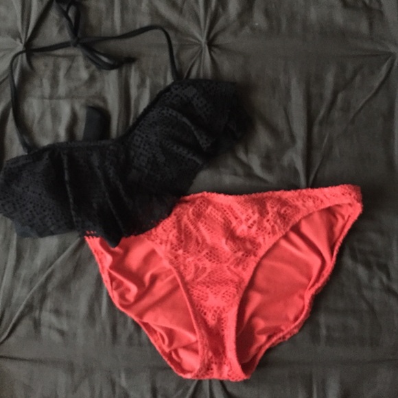 Ralph Lauren lace bathing suit bottoms