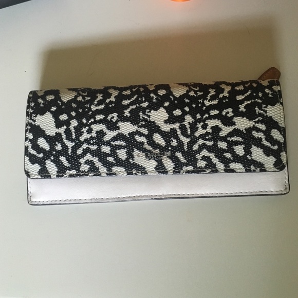 Coach ocelot wallet