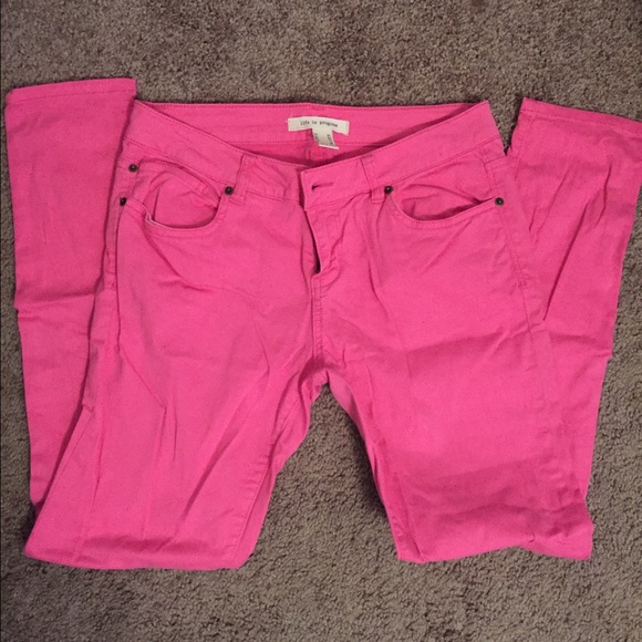 Pink pants
