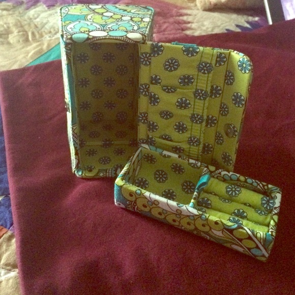 Vera Bradley jewelry box.