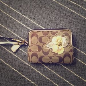 Coach wristlet