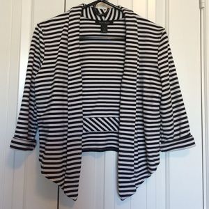 Black and White stripe jacket