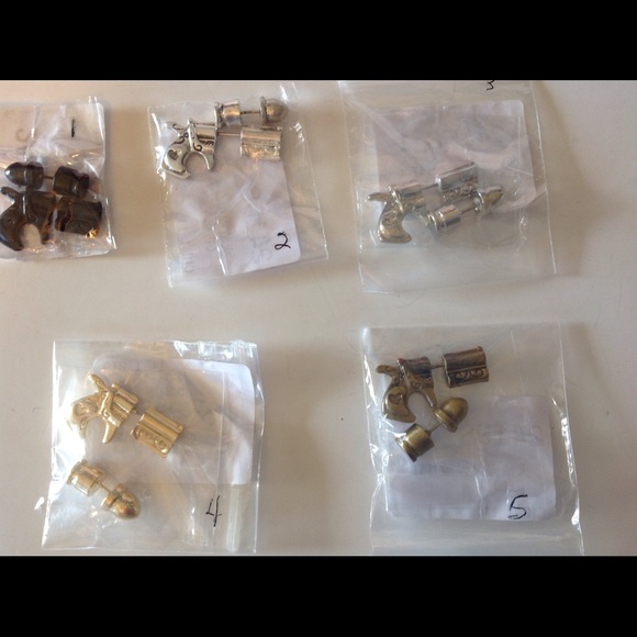 NWT Revolver and Bullet Earrings FIRM - Picture 2 of 3