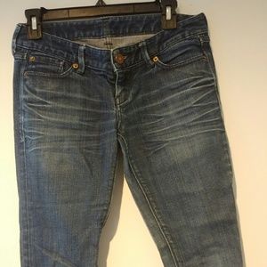 Express denim skinny jeans