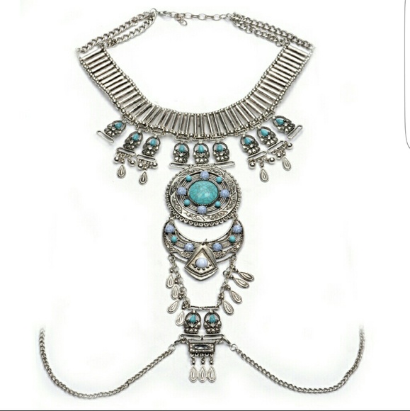hobo statment necklace chain body - Picture 2 of 4