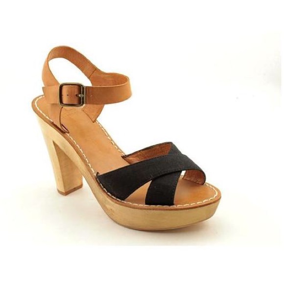 NEW J.LITVACK 'Broome" Leather Sandals Narrow