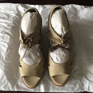 Gap wedge sandals, NWT, size 9