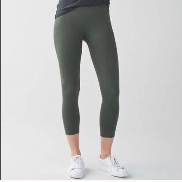 Lulu lemon pants - olive green