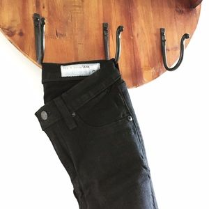 rag & bone black skinny jeans size 27