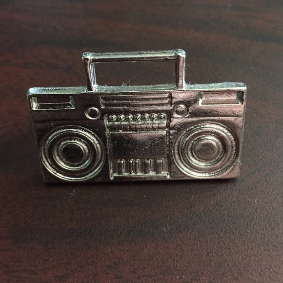 Silver Stereo Double Ring