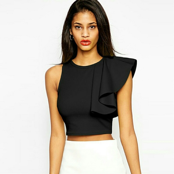 Tops - Ruffle Flounce Top