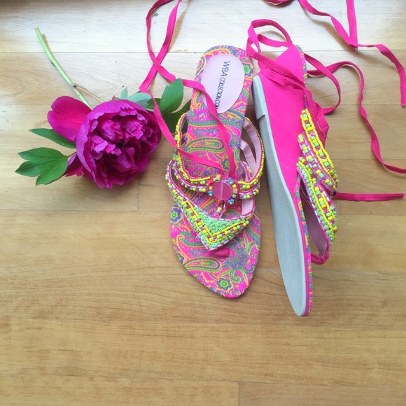 Colorful Sandals from Dominican Republic - Picture 2 of 3