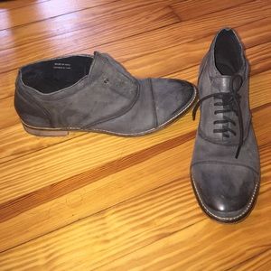 Free People Genuine Leather Lace Up Oxford